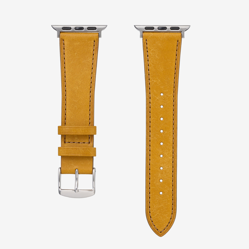 ゴールドマイニング AppleWatch用レザーバンド
