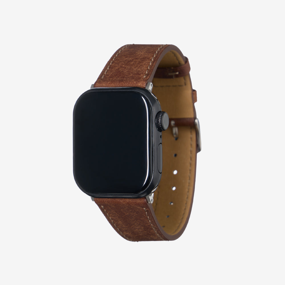 ゴールドマイニング AppleWatch用レザーバンド