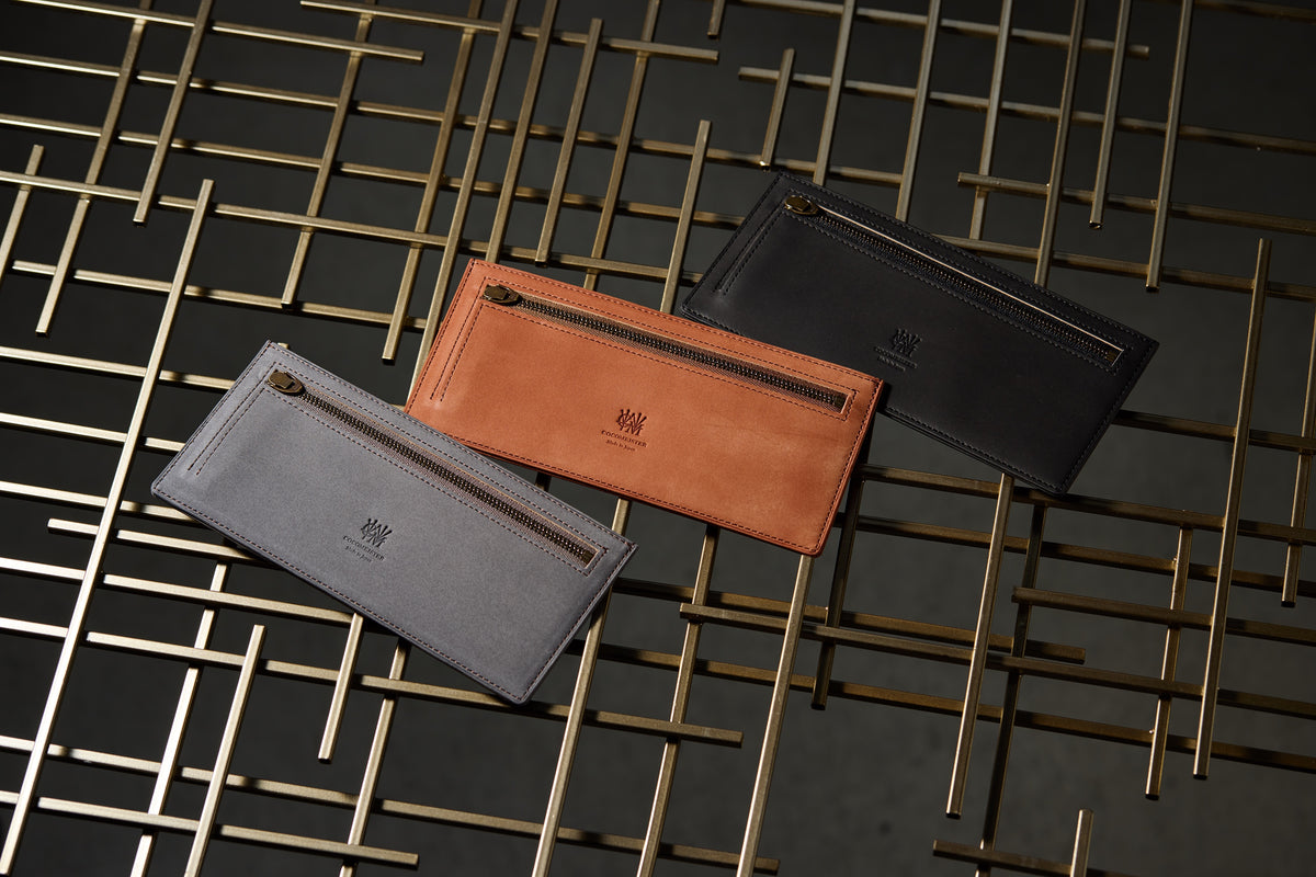 ベルギーヌバックの革と製品