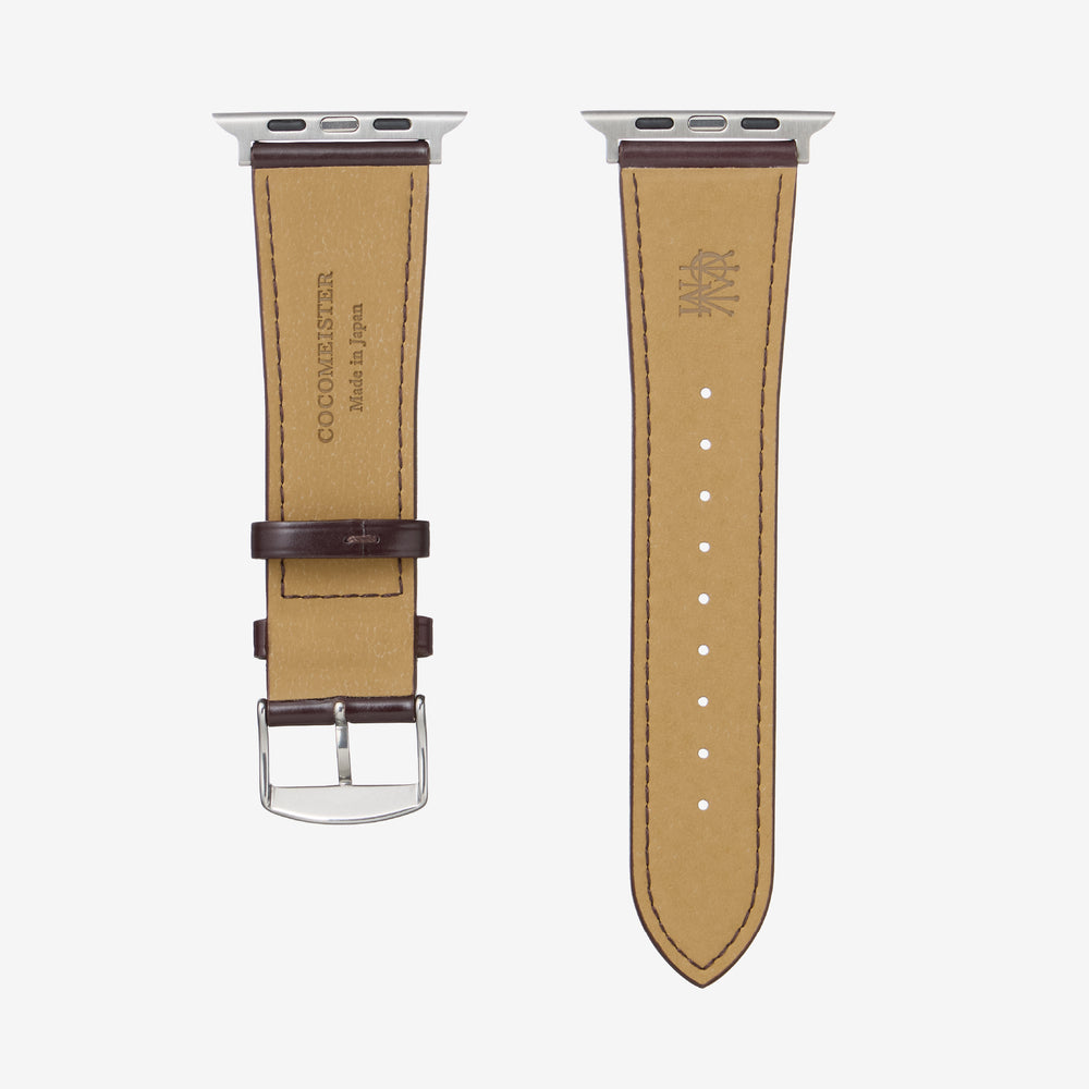 ロウ引きコードバン AppleWatch用レザーバンド