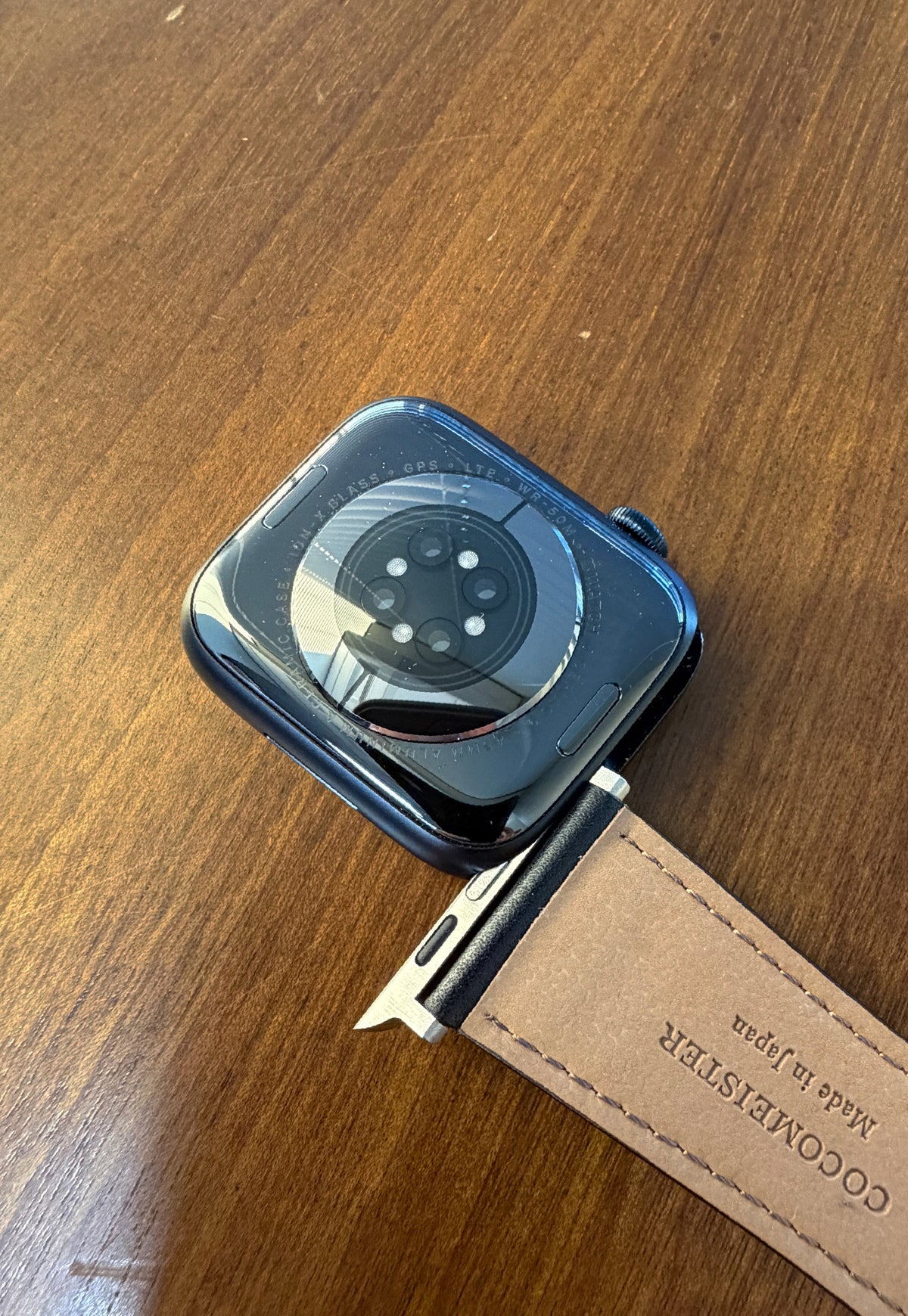 ロウ引きコードバン AppleWatch用レザーバンド detail 3