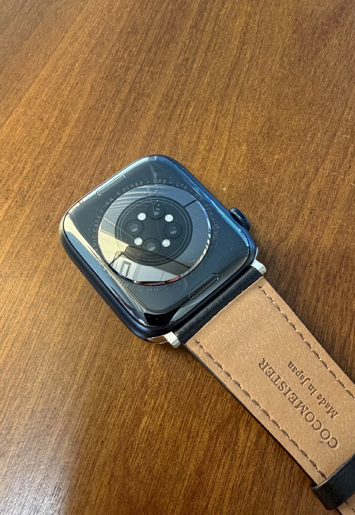 ロウ引きコードバン AppleWatch用レザーバンド detail 4