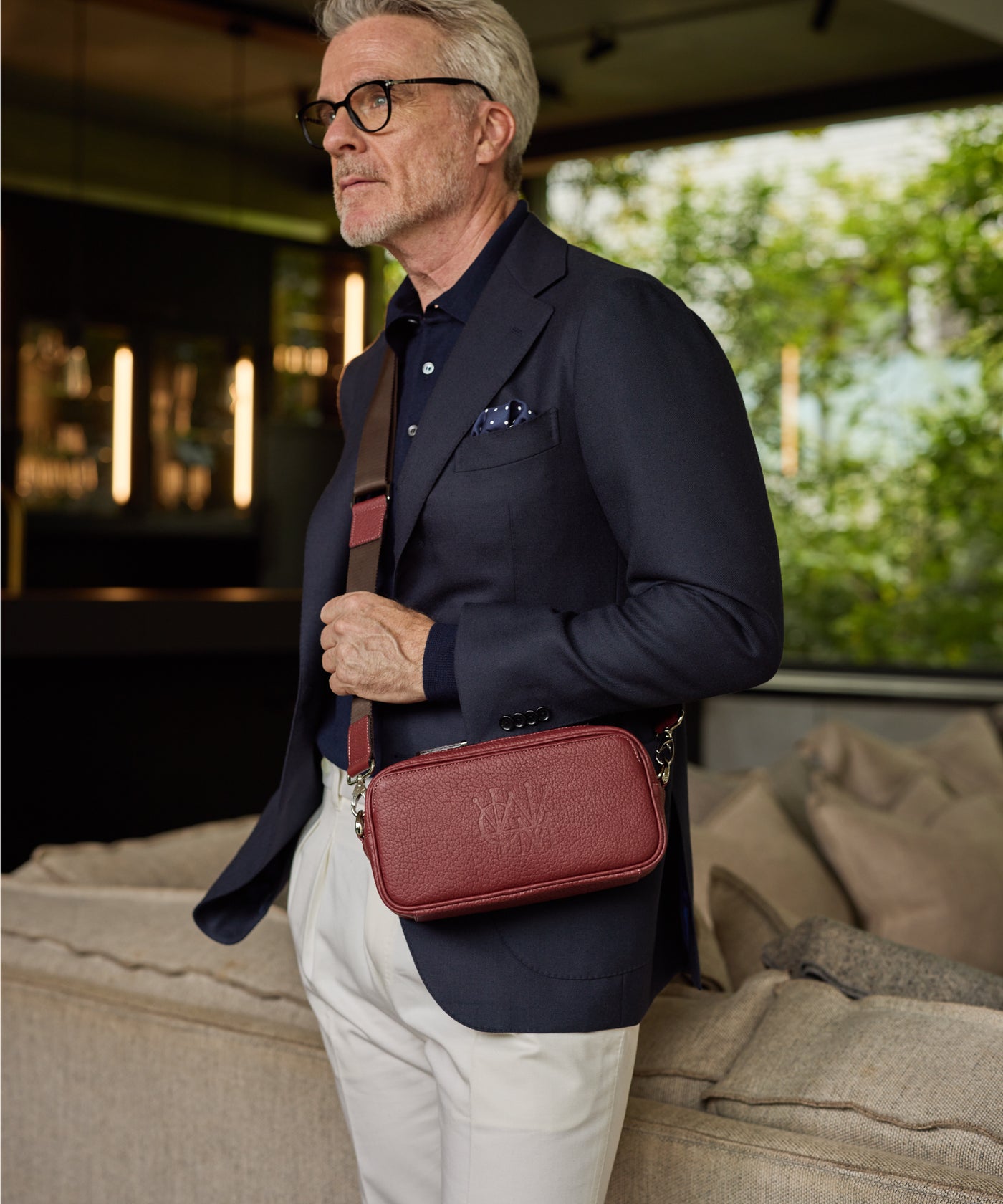 マットシュリンク LOGショルダー styling image 4