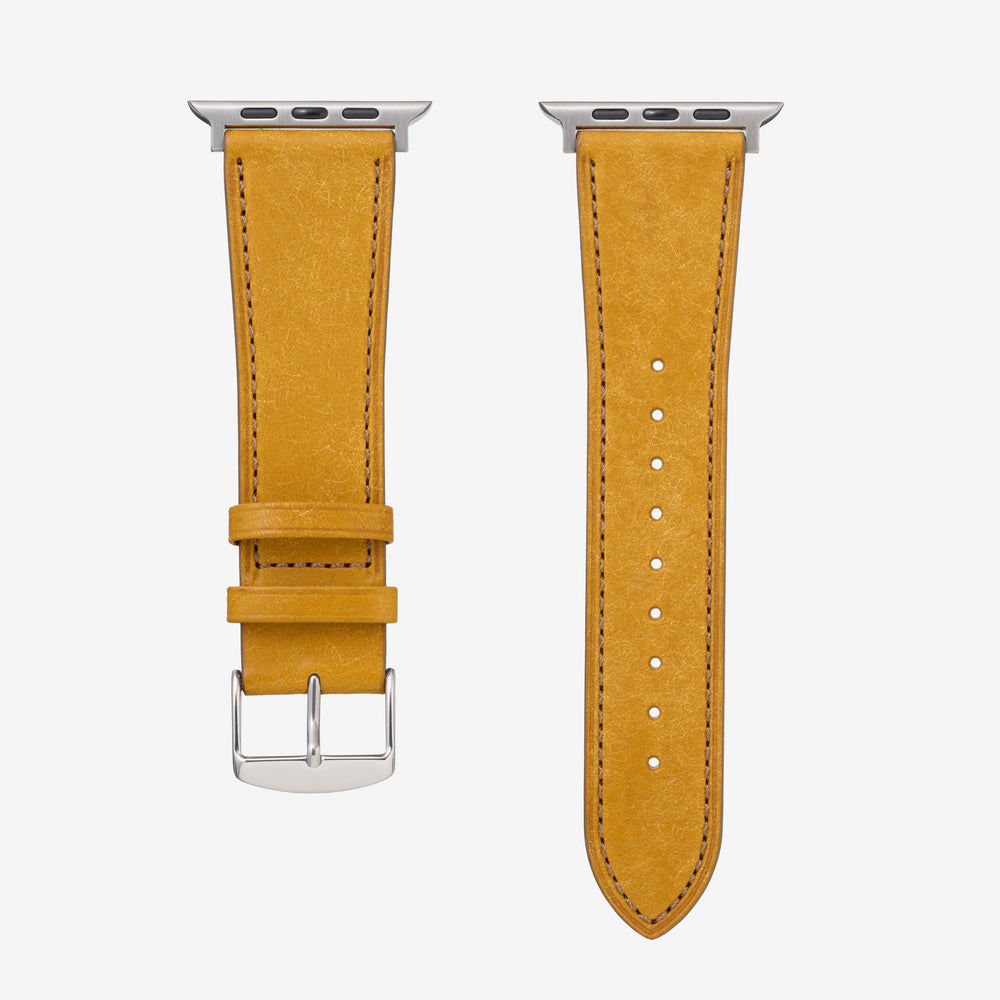 ゴールドマイニング AppleWatch用レザーバンド